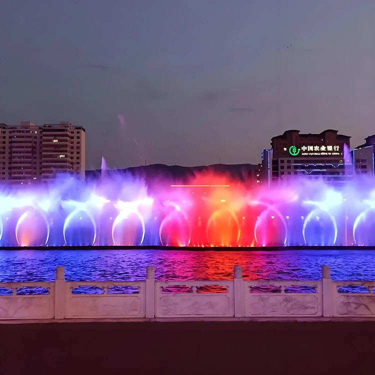 ドバイの豪華な噴水